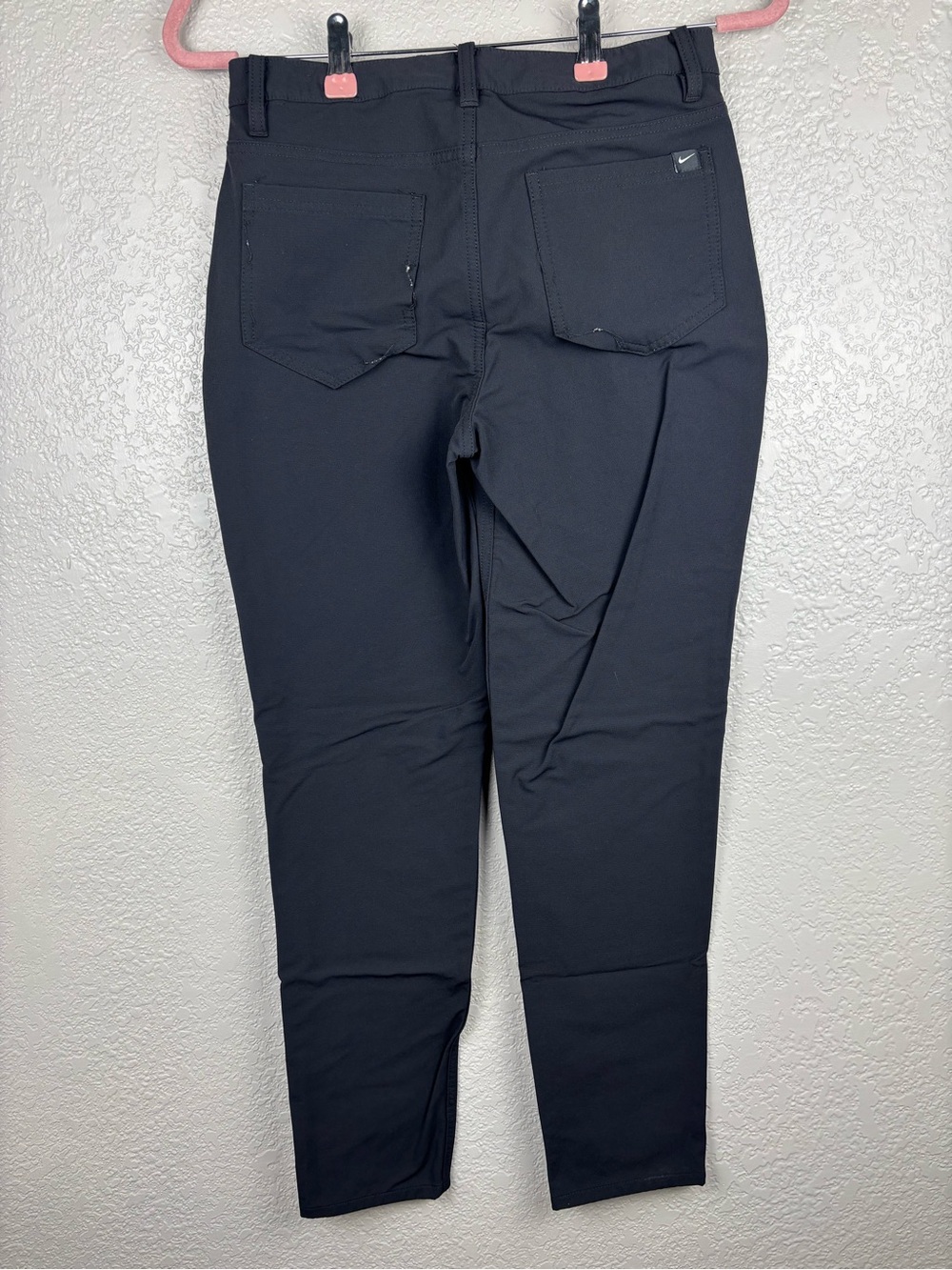 Nike Women’s Black Slim Fit Dri-FIT Athletic Pants Small High-Rise Golf Outdoors - Picture 9 of 12